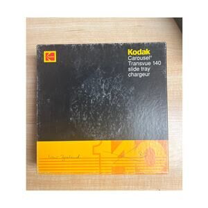 Vintage Kodak Carousel Transvue 80 Slide Tray in Box
